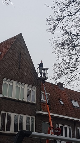  stormschade dak Hoek van Holland